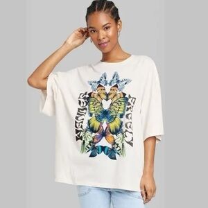 Wild Fable Cream Graphic Tee